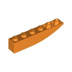 LEGO Part 41748 Left Shell 2x6 W/bow/angle