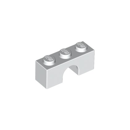 LEGO 4490 Klocek / Brick W. Bow 1x3