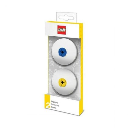 LEGO 51518 Gumki do mazania 2 szt. nieb./żół.