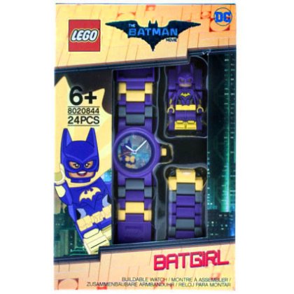 LEGO 8020844 Zegarek na rękę Batman z figurką Batgirl