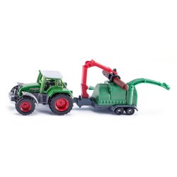 Siku Super: Seria 16 - Tractor with wood chippers