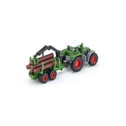 Siku Super: Seria 16 - Traktor z leśną przyczepą 1645