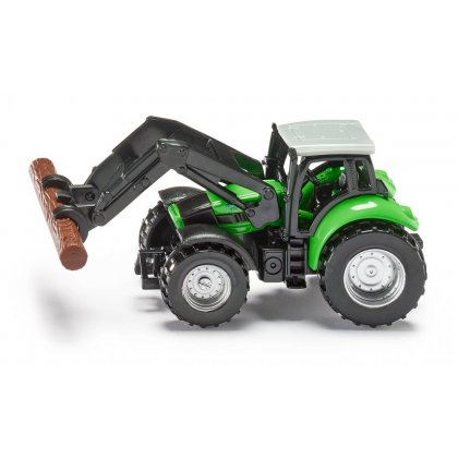 Siku Super: Seria 13 - Traktor ze szczypcami do drewna 1380