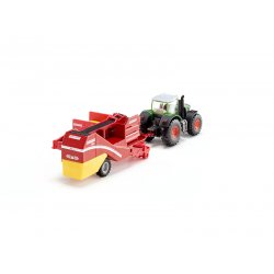 Siku Farmer: Seria 18 - Traktor z kombajnem do ziemniaków 1808