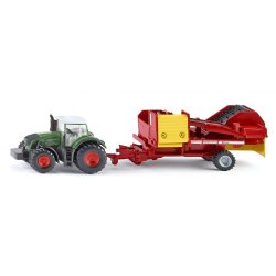 Siku Farmer: Seria 18 - Traktor z kombajnem do ziemniaków 1808