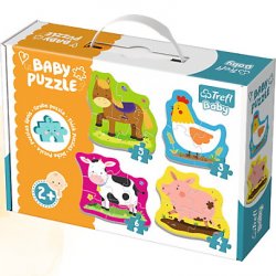 Puzzle Baby Classic - Zwierzątka na wsi