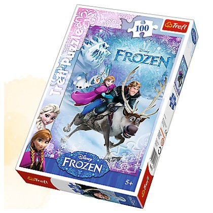 Puzzle 100 el. Na ratunek Annie - Disney Frozen