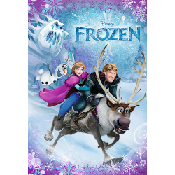 Puzzle 100 el. Na ratunek Annie - Disney Frozen