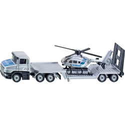 Siku Super: Low Loader with helicopter 1614