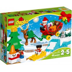 LEGO DUPLO 10837 Zimowe ferie Św. Mikołaja