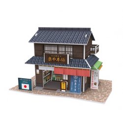 Puzzle 3D Domki Świata Japonia