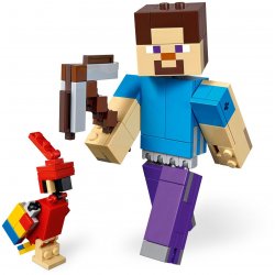 LEGO 21148 Minecraft™ Steve BigFig with Parrot