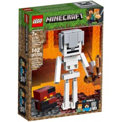 LEGO 21150 Minecraft BigFig — szkielet z kostką magmy