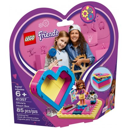 LEGO 41357 Pudełko w kształcie serca Olivii