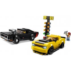 LEGO 75893 2018 Dodge Challenger SRT Demon and 1970 Dodge Charger R/T