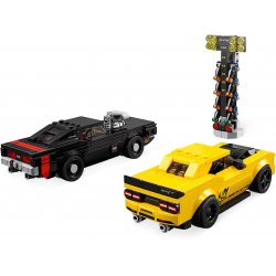 LEGO 75893 2018 Dodge Challenger SRT Demon and 1970 Dodge Charger R/T