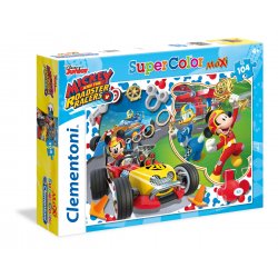 Puzzle Maxi 104 el. Mickey and the Roadster Racers SuperColor
