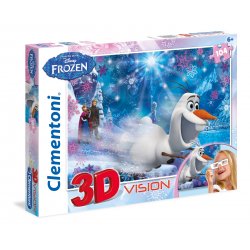 Puzzle 20603 104 el. Frozen 3D Vision