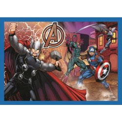 Puzzle 4w1 Nieustraszeni Avengersi