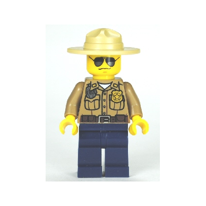 LEGO lego CTY0264 minfigurka Policjant leśny