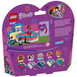 LEGO 41387 Olivia's Summer Heart Box