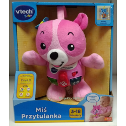 VTech - Miś Przytulanka różowy 61067