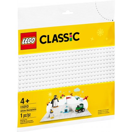 LEGO 11010 Biała płytka konstrukcyjna