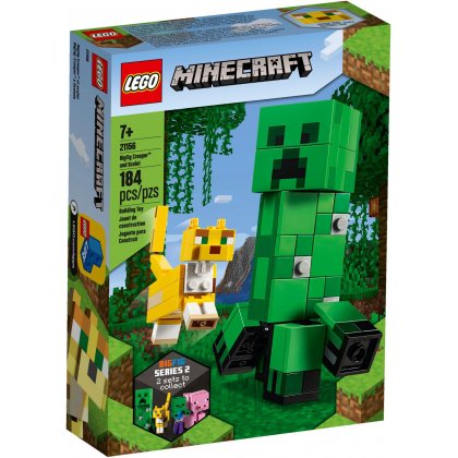 LEGO 21156 Minecraft BigFig Creeper with Ocelot