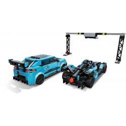 LEGO 76898 Formula E Panasonic Jaguar Racing GEN2 Car & Jaguar I-PACE eTROPHY