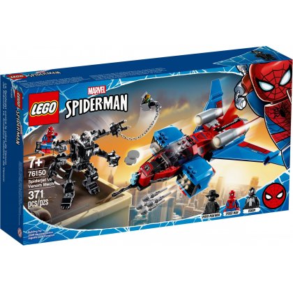LEGO 76150 Pajęczy odrzutowiec kontra mech Venoma