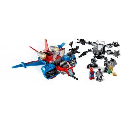 LEGO 76150 Pajęczy odrzutowiec kontra mech Venoma