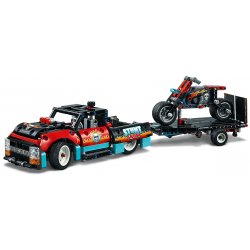 LEGO 42106 Furgonetka i motocykl kaskaderski