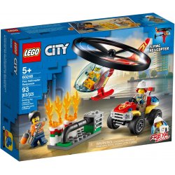 LEGO 60248 Helikopter strażacki leci na ratunek