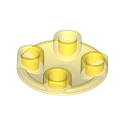 LEGO 54196 Slide Shoe Round 2x2