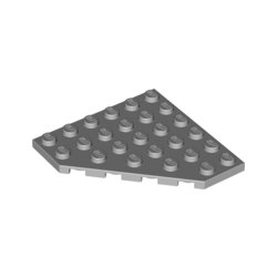 LEGO Part 6106 Corner Plate 6x6x45°