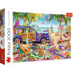 Puzzle 2000 el. Tropikalne wakacje