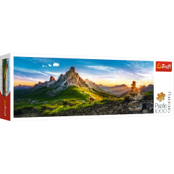 Puzzle 1000 el.Panorama - Passo di Giau, Dolomity