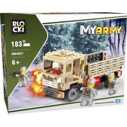 Klocki Blocki MyArmy Ciężarówka wojskowa KB84027