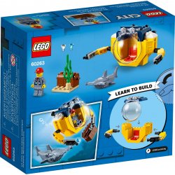 LEGO 60263 Oceaniczna miniłódź podwodna