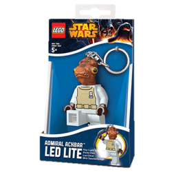 LEGO LGL-KE59 Pendant Flashlight Admiral Ackbar Star Wars