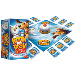 Gra Boom Boom - Psiaki i Kociaki Trefl 01909