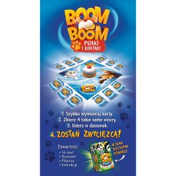 Gra Boom Boom - Psiaki i Kociaki Trefl 01909