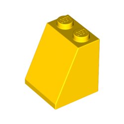 LEGO 3678 Roof Tile 2x2x2/65 Deg.