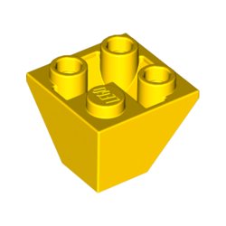 LEGO 3676 Roof Tile Corn. Invert.2x2/45°