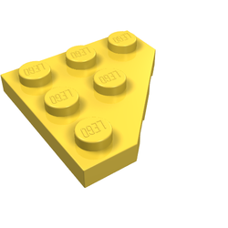 LEGO 2450 Corner Plate 45 Deg. 3x3