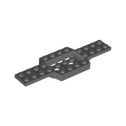 52036 Plate Vehicle Base 4 x 12 x 3/4 with 4 x 2