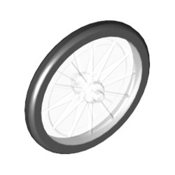 Part 28578 Wheel For Bicycle W/ Tyre