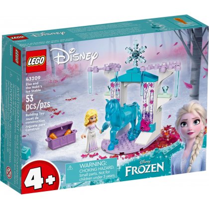 LEGO 43209 Elza i lodowa stajnia Nokka