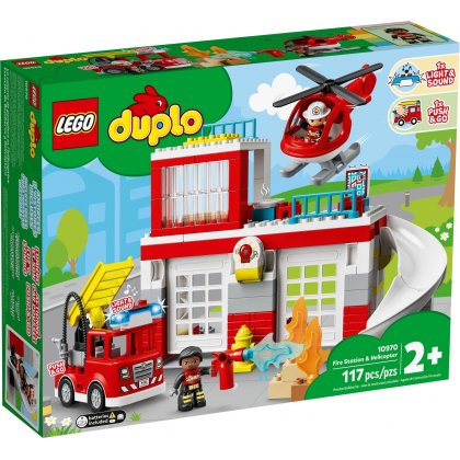 LEGO DUPLO 10970 Fire Station & Helicopter