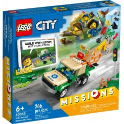 LEGO 60353 Misje ratowania dzikich zwierząt